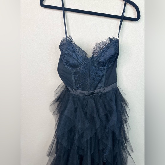 For Love and Lemon lace and tulle Bustier dress size S - Picture 9 of 16